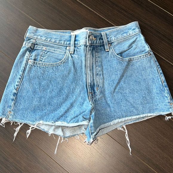SLVRLAKE Women's Denim Shorts, 26 - Picture 2 of 7